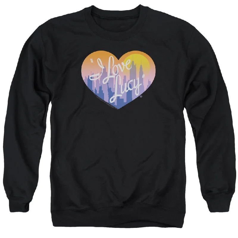 I Love Lucy Sweatshirt City Logo Black Pullover