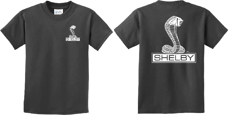 Kids Ford Mustang T-shirt Shelby Cobra Front and Back