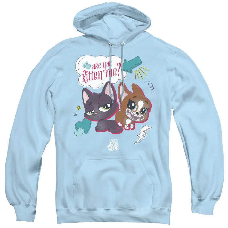 Littlest Pet Shop Hoodie Are You Kitten Me Light Blue Hoody