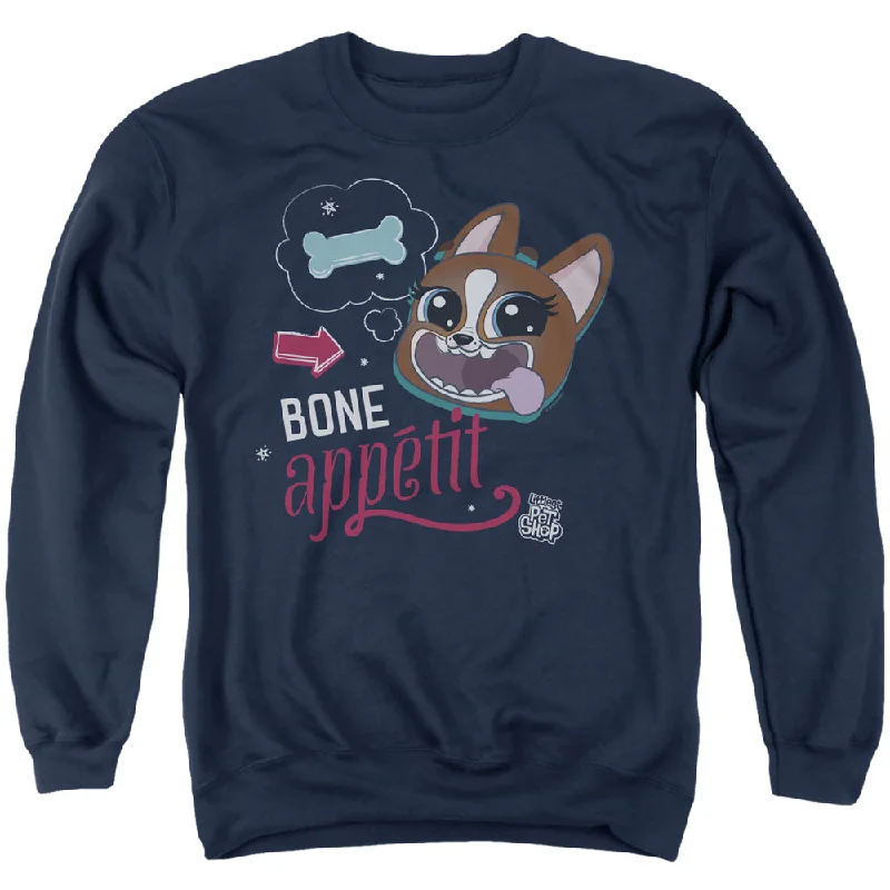 Littlest Pet Shop Sweatshirt Bone Appetit Navy Pullover