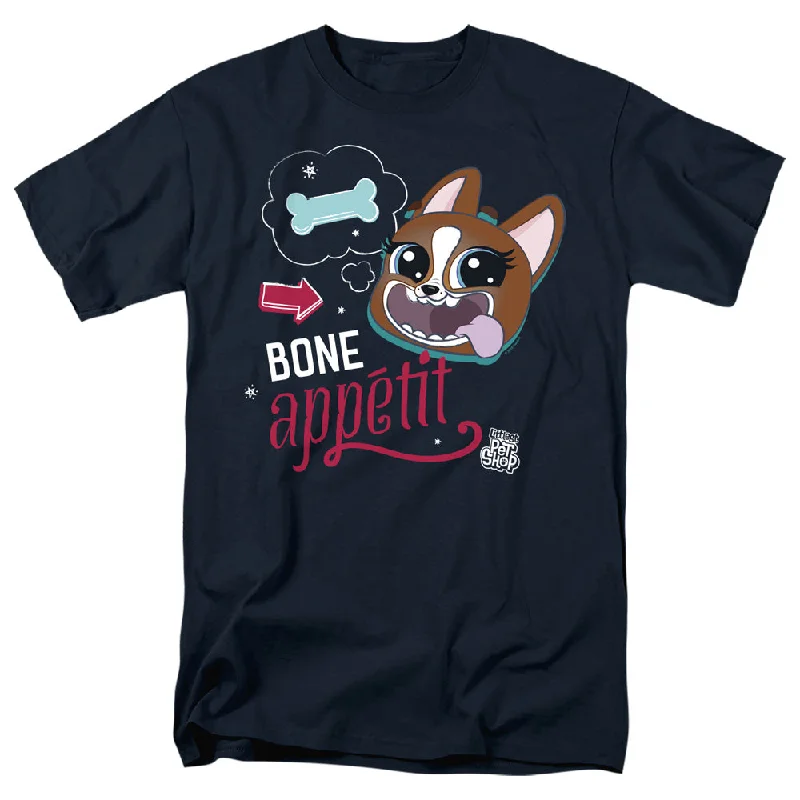 Littlest Pet Shop T-Shirt Bone Appetit Navy Tee