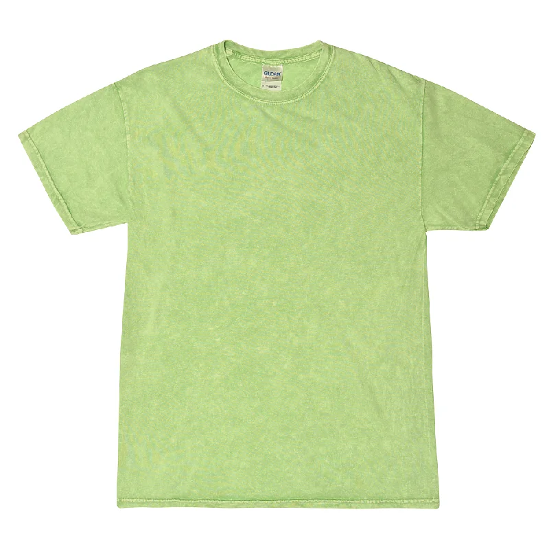 Mineral Tie Dye Shirt Colorful Lime T-Shirt