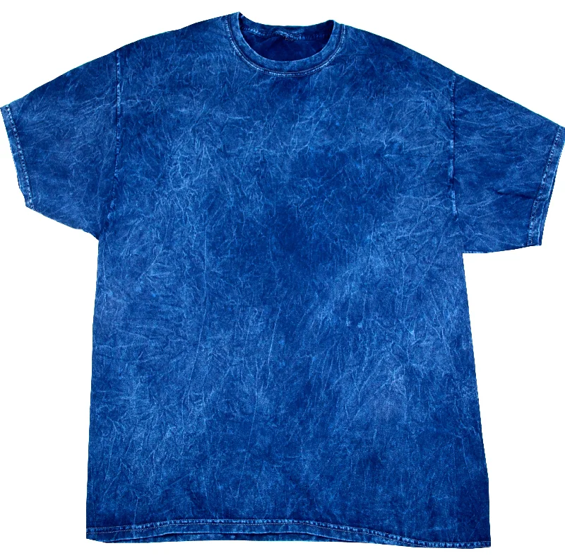 Mineral Tie Dye Shirt Colorful Navy T-Shirt