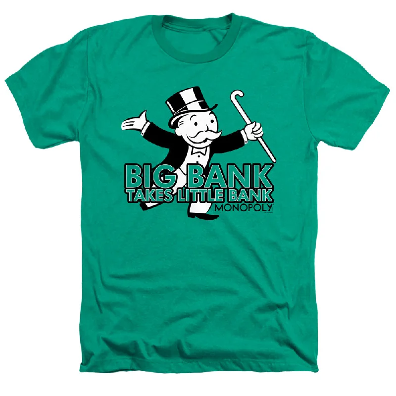 Monopoly Heather T-Shirt Big Bank Kelly Tee