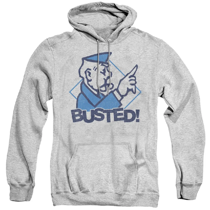 Monopoly Hoodie Busted Athletic Heather Hoody