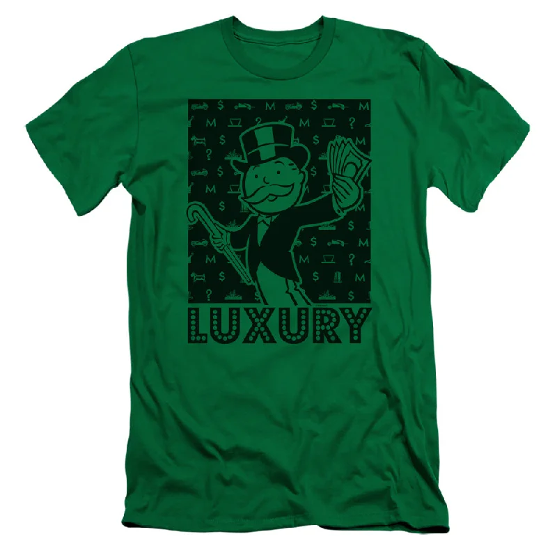 Monopoly Slim Fit T-Shirt Luxury Kelly Tee