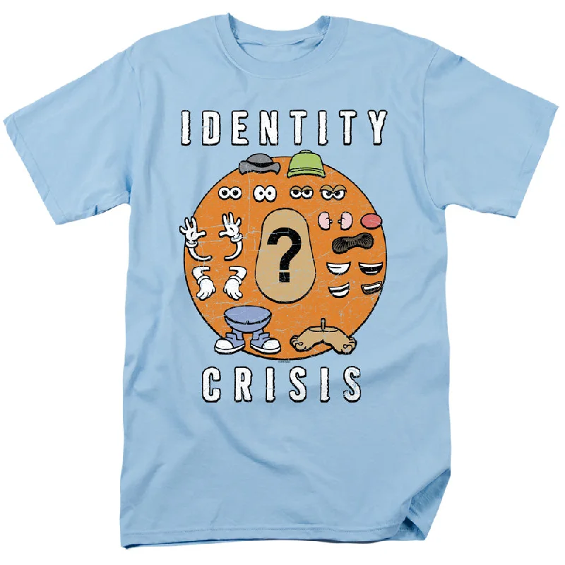 Mr Potato Head T-Shirt Identity Crisis Light Blue Tee