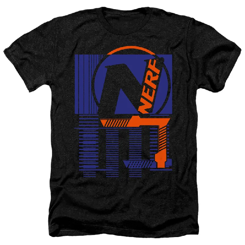 Nerf Heather T-Shirt Grid Black Tee