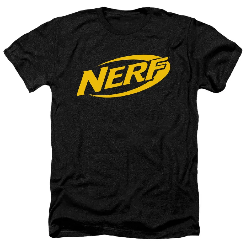 Nerf Heather T-Shirt Logo Black Tee