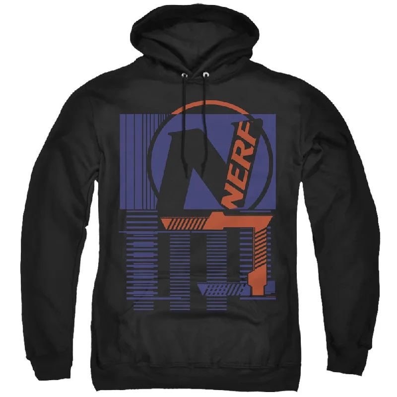 Nerf Hoodie Grid Black Hoody