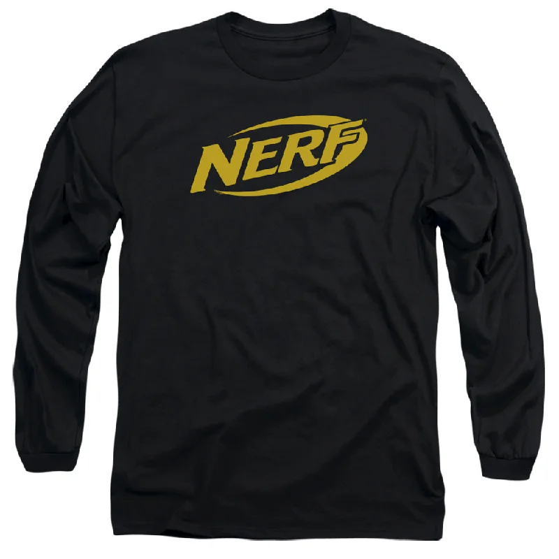 Nerf Long Sleeve T-Shirt Logo Black Tee