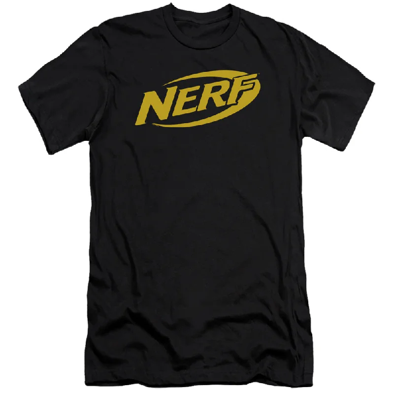 Nerf Premium Canvas T-Shirt Logo Black Tee