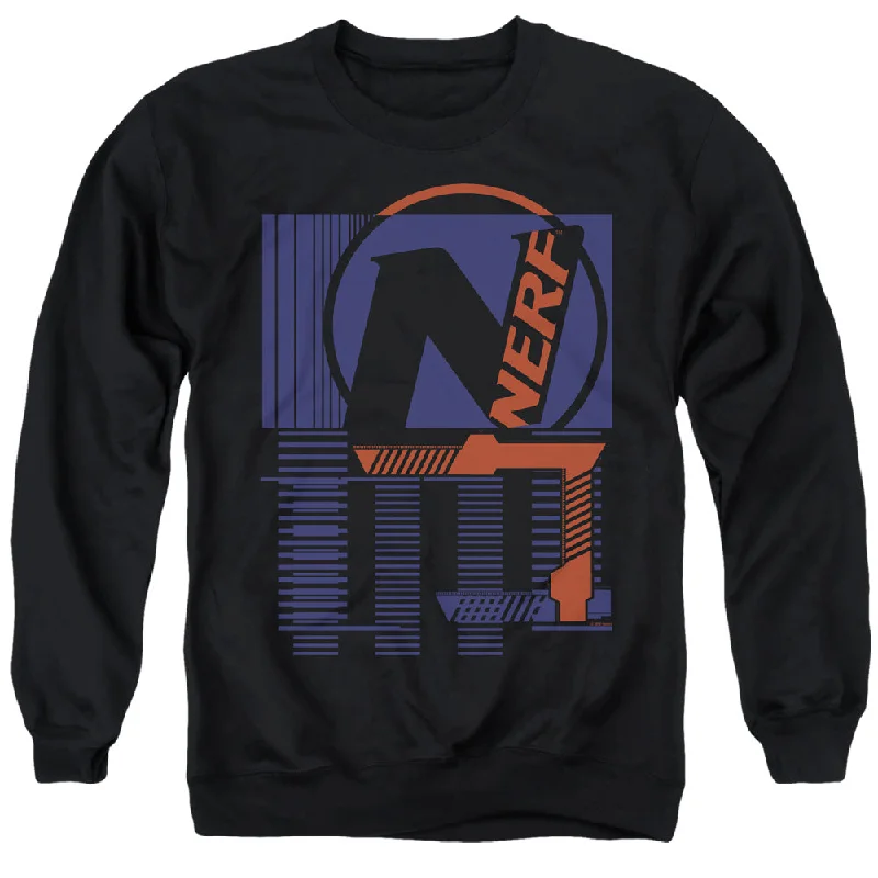 Nerf Sweatshirt Grid Black Pullover