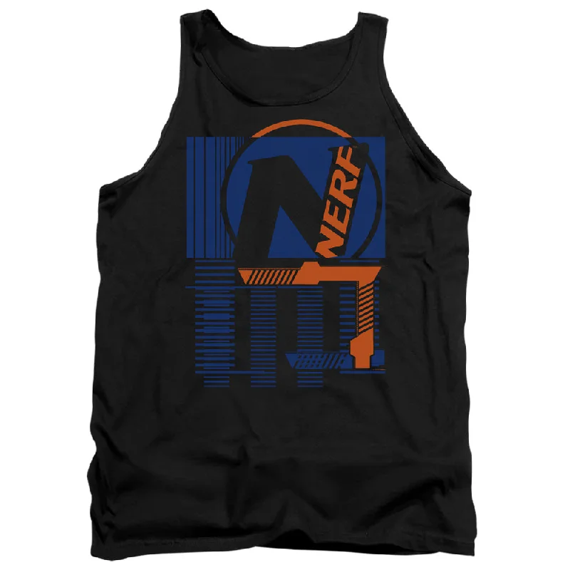 Nerf Tanktop Grid Black Tank