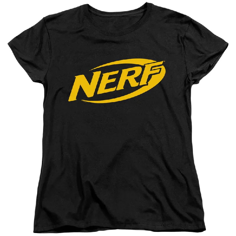 Nerf Womens T-Shirt Logo Black Tee