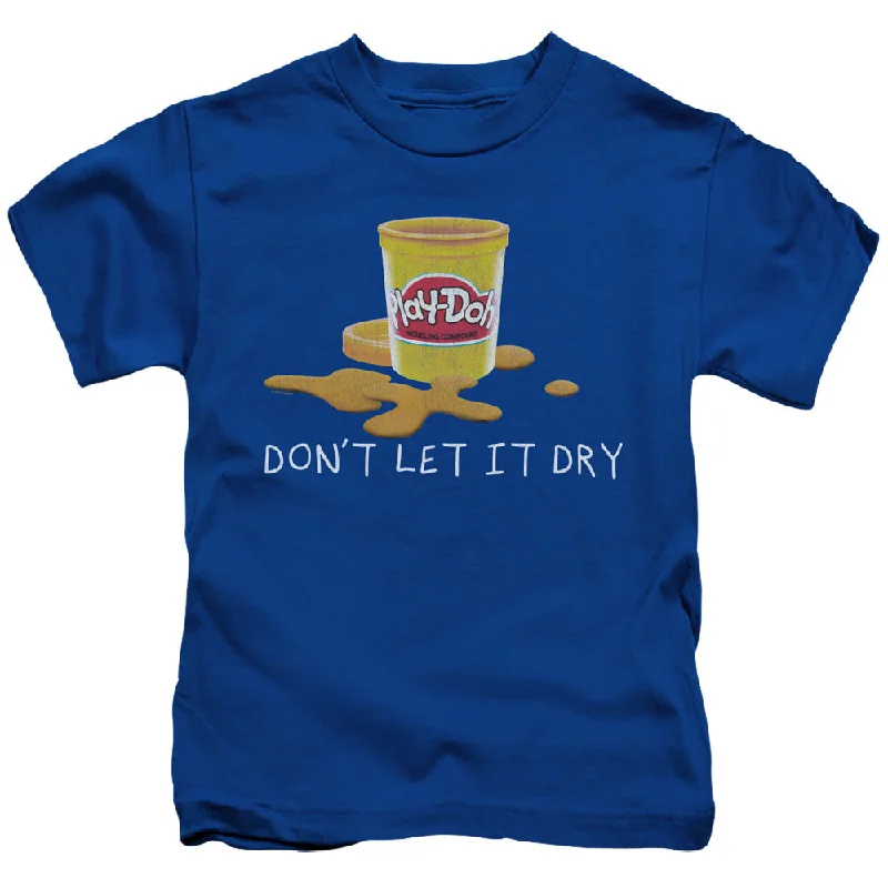 Play Doh Boys T-Shirt Don't Let it Dry Royal Tee