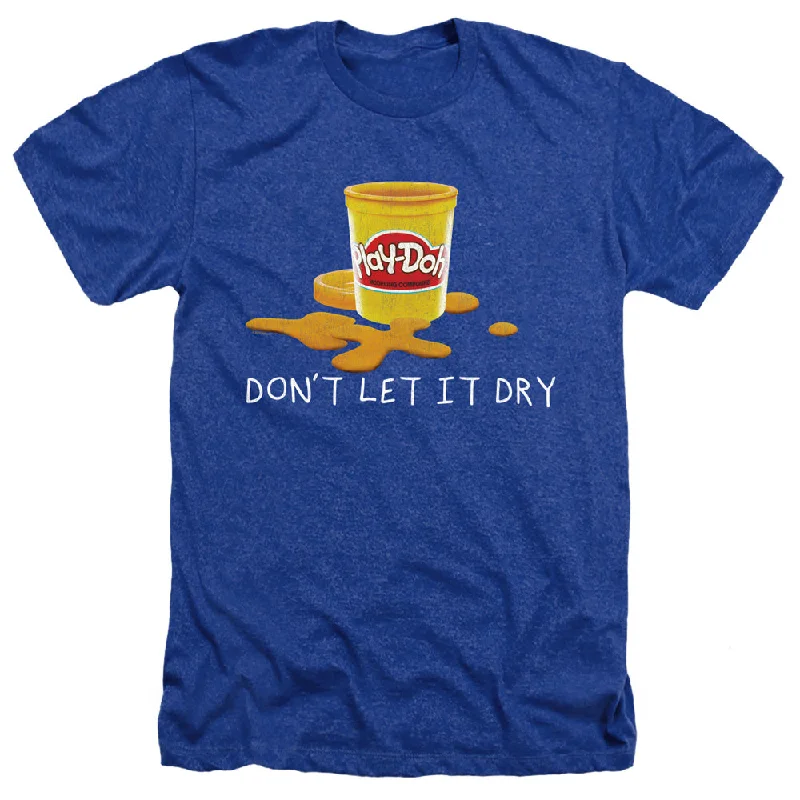 Play Doh Heather T-Shirt Don't Let it Dry Royal Tee