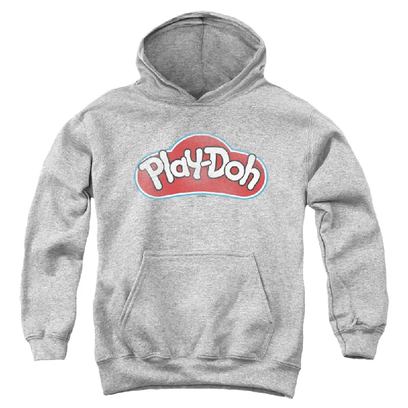 Play Doh Kids Hoodie Logo Athletic Heather Hoody