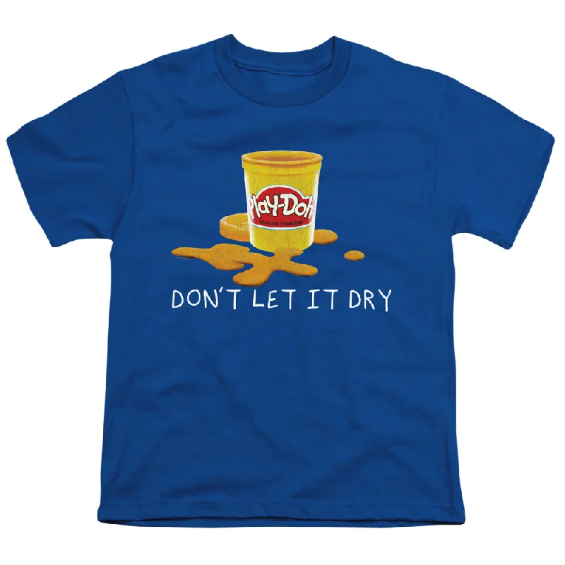 Play Doh Kids T-Shirt Don't Let it Dry Royal Tee