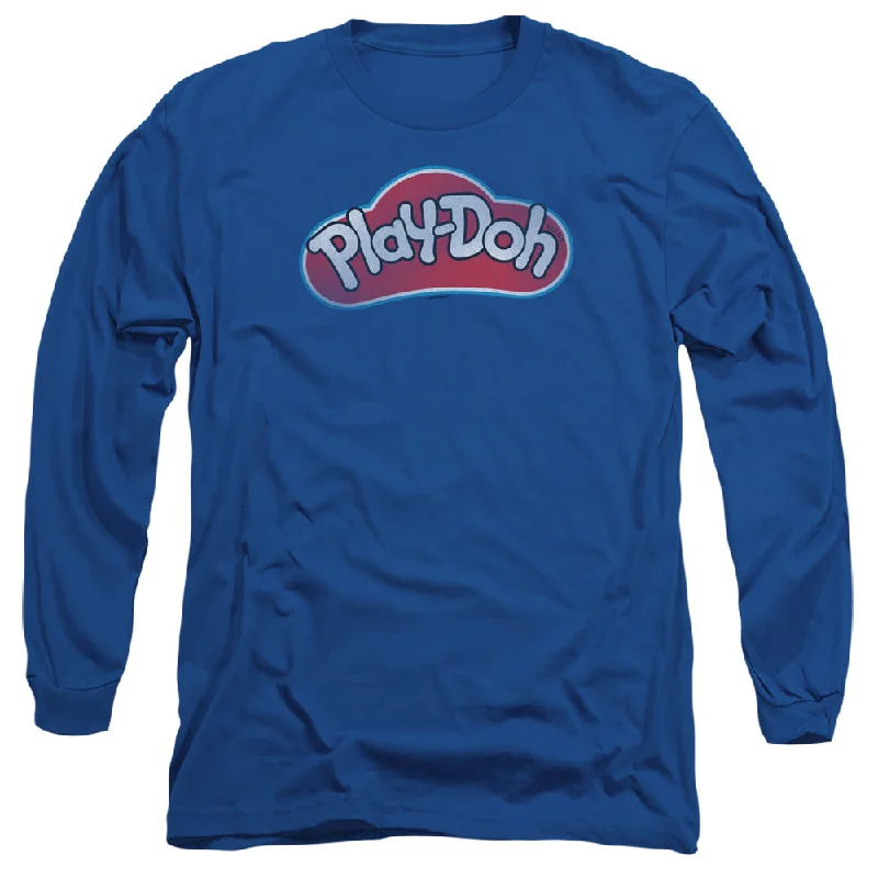 Play Doh Long Sleeve T-Shirt Vintage Logo Royal Tee