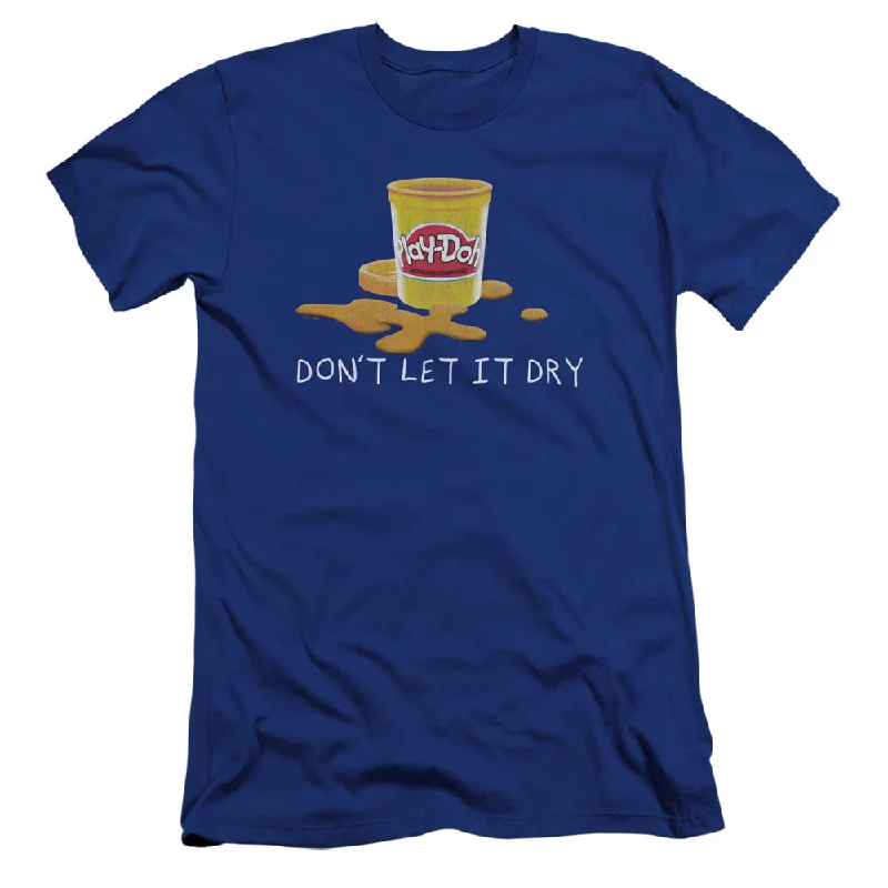 Play Doh Premium Canvas T-Shirt Don't Let it Dry Royal Tee