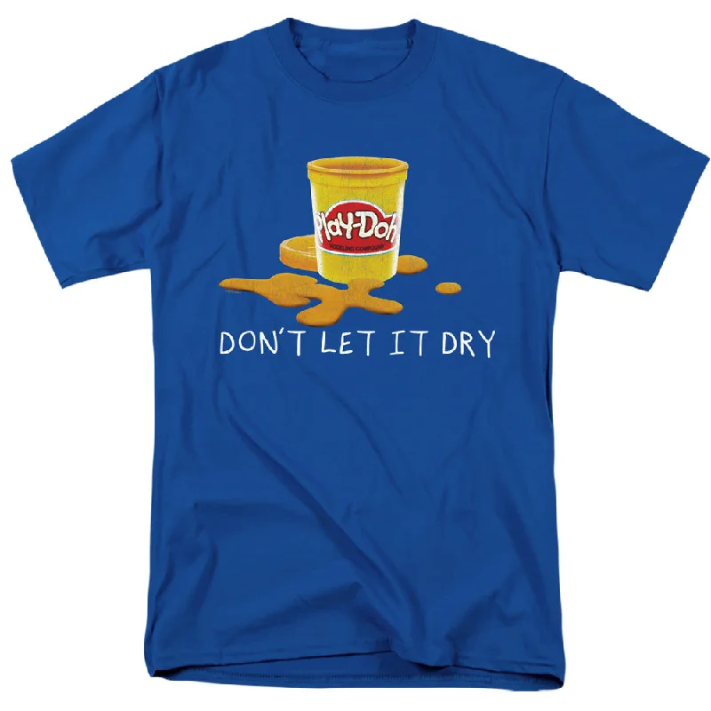 Play Doh T-Shirt Don't Let it Dry Royal Tee