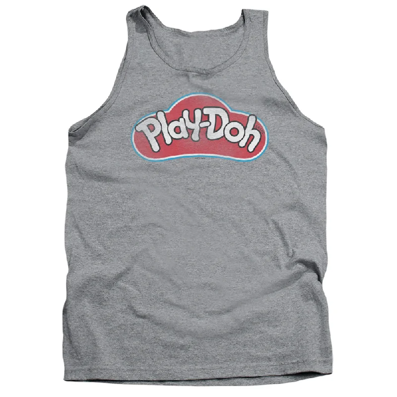 Play Doh Tanktop Logo Athletic Heather Tank