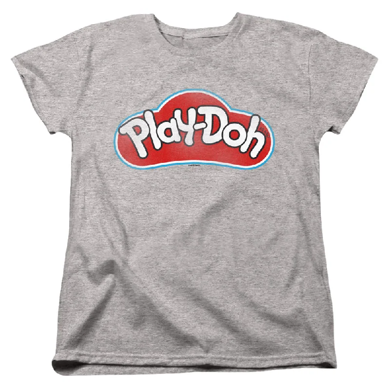 Play Doh Womens T-Shirt Logo Athletic Heather Tee