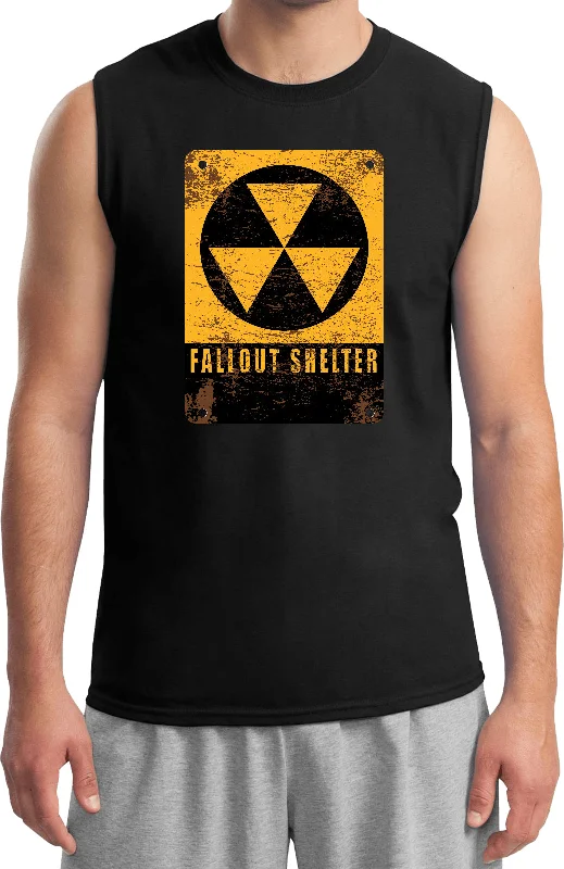 Radiation Muscle Shirt Radioactive Fallout Shelter