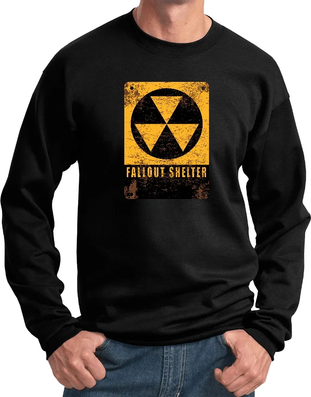 Radiation Sweatshirt Radioactive Fallout Shelter