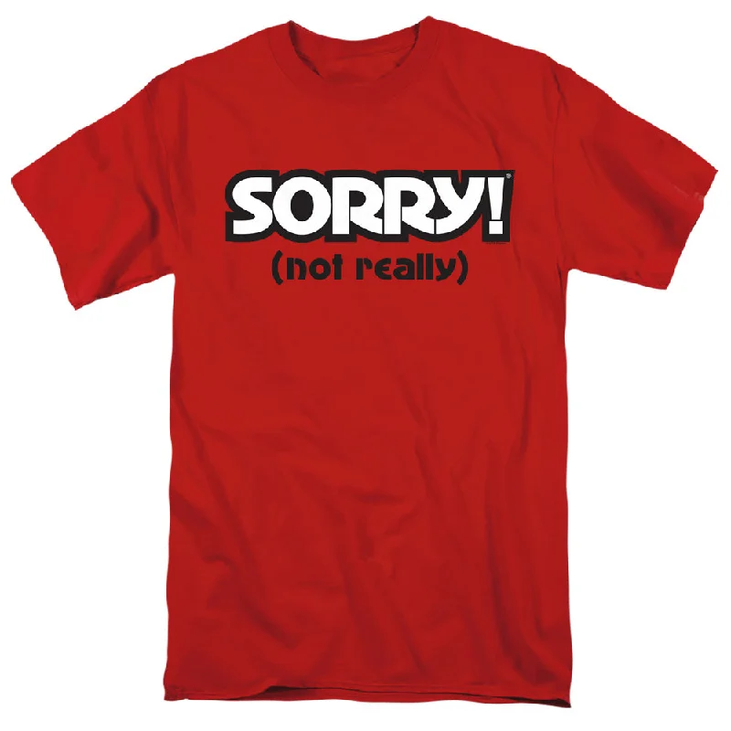 Sorry T-Shirt Not Really Red Tee