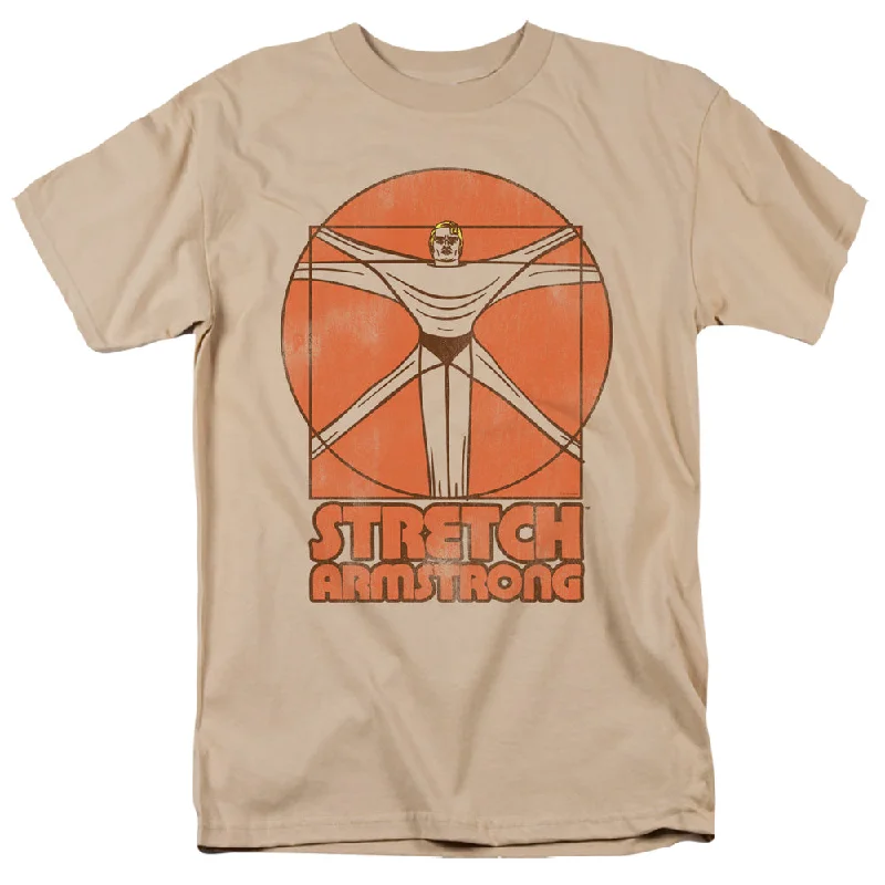 Stretch Armstrong T-Shirt Vitruvian Stretch Sand Tee