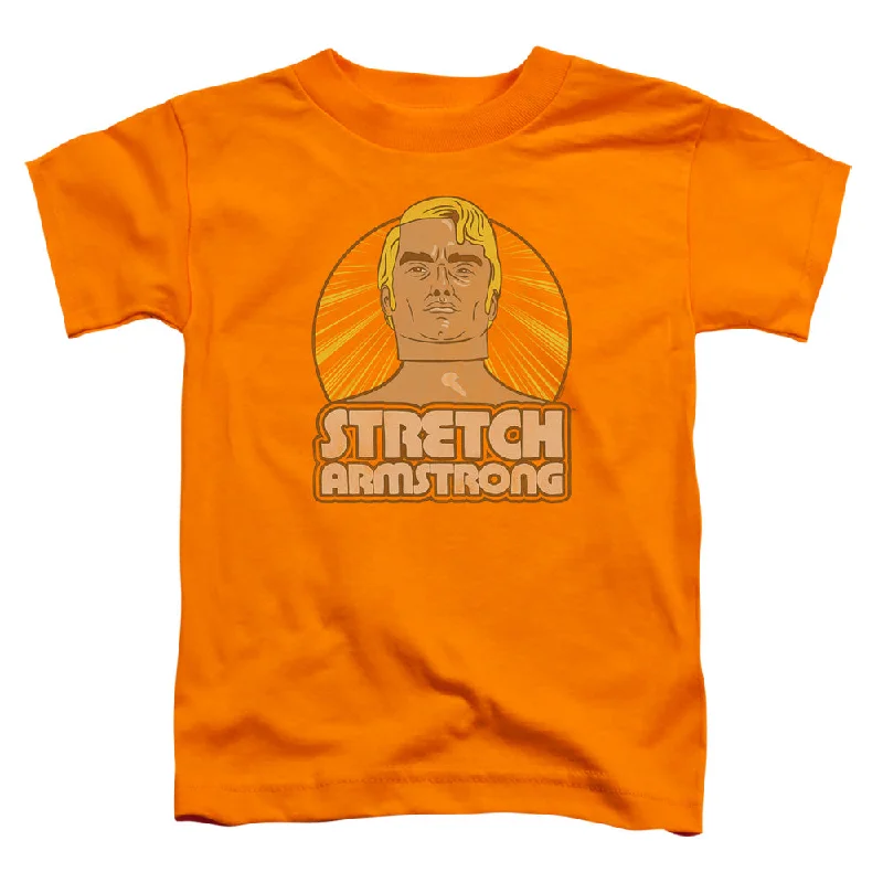 Stretch Armstrong Toddler T-Shirt Original Orange Tee