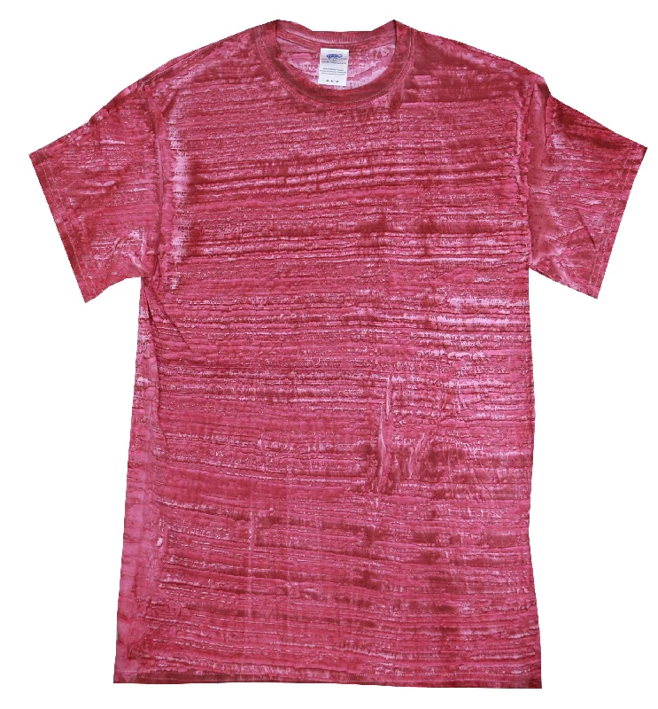 Stripe Tie Dye Shirt Colorful Vibrant T-Shirt