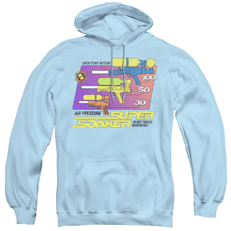 Super Soaker Hoodie Original Light Blue Hoody