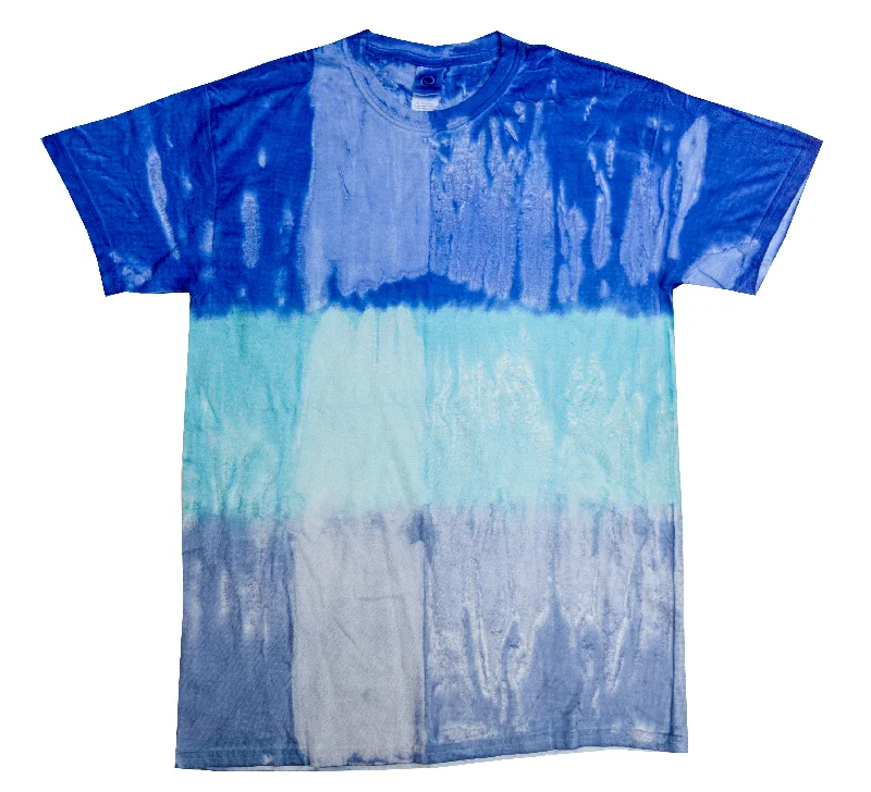 Tie Dye Shirt Multi Color Blue Sky Gradiant Kids T-Shirt