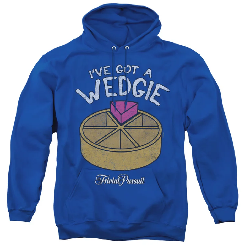 Trivial Pursuit Hoodie I've Got a Wedgie Royal Hoody