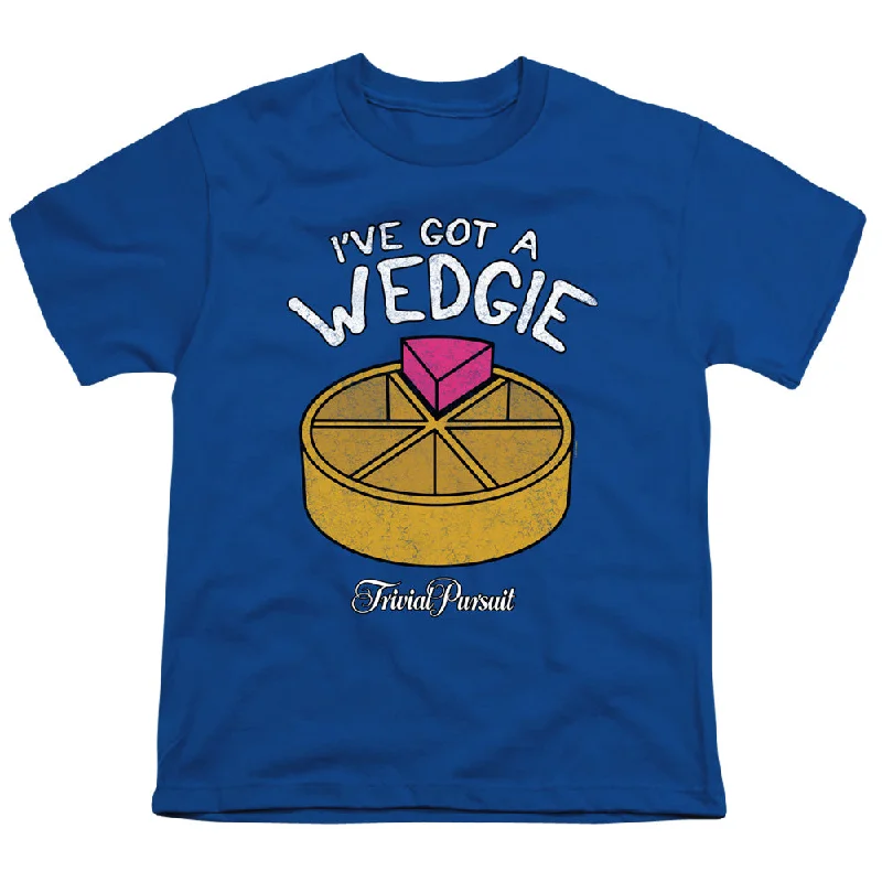 Trivial Pursuit Kids T-Shirt I've Got a Wedgie Royal Tee