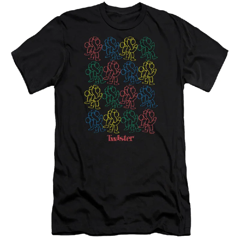 Twister Premium Canvas T-Shirt Twisted Black Tee