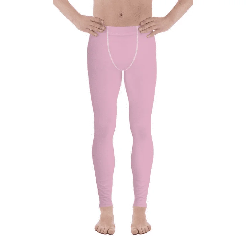 Blush Pink Men's Leggings