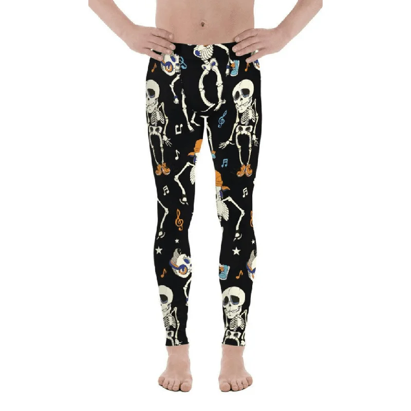 Dancing Skeletons Men's Leggings