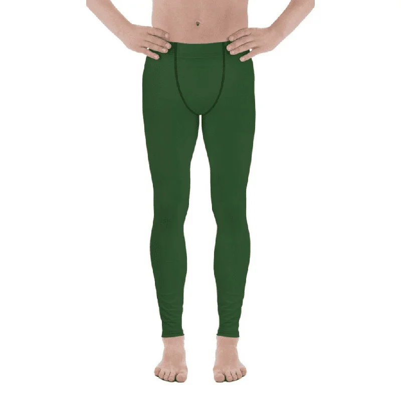 Deep Forest Green Men's Leggings