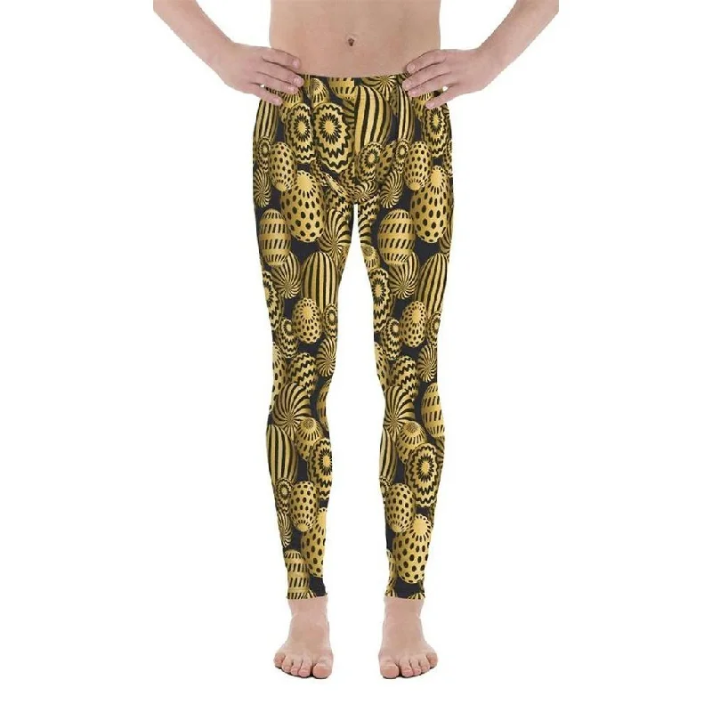 Golden Easter Eggs Men's Leggings