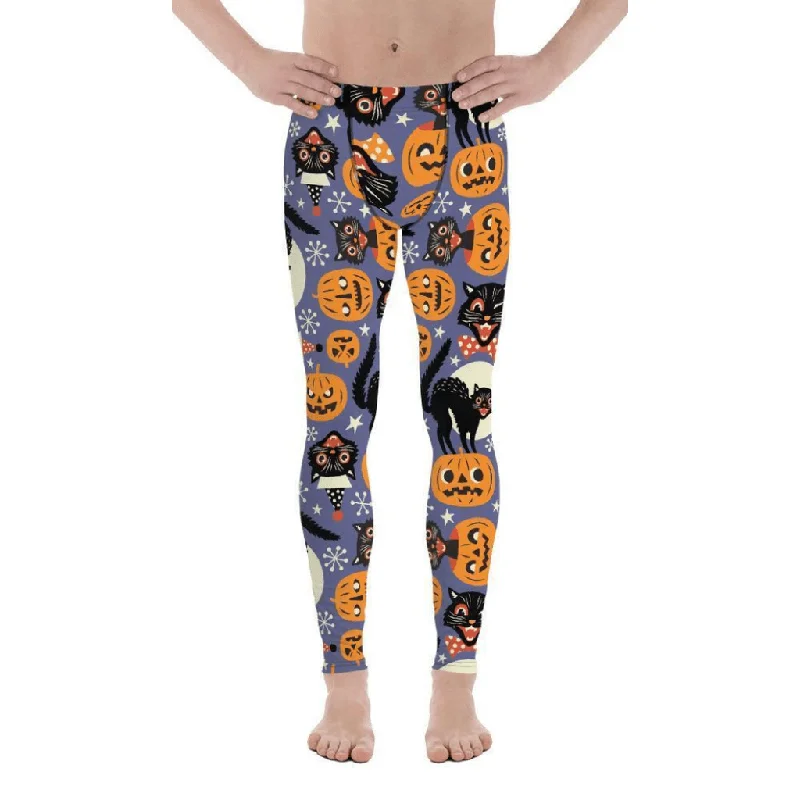 Halloween Print Men's Leggings