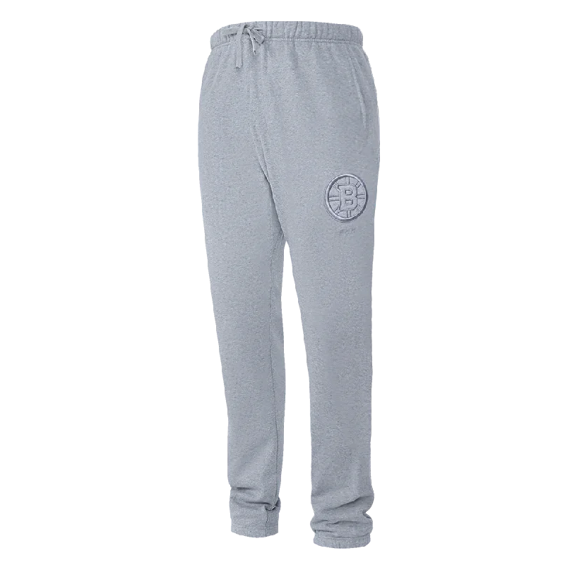 NHL BOSTON BRUINS NEUTRAL MEN'S SWEATPANT (DARK HEATHER GRAY)