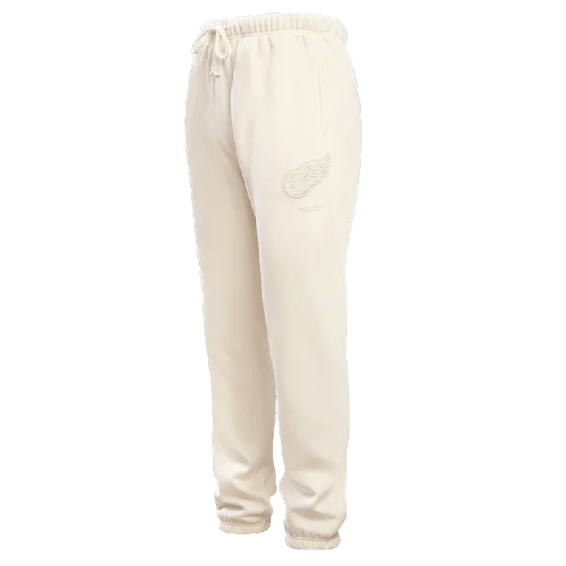 NHL DETROIT RED WINGS NEUTRAL FLC SWEATPANT (EGGSHELL)