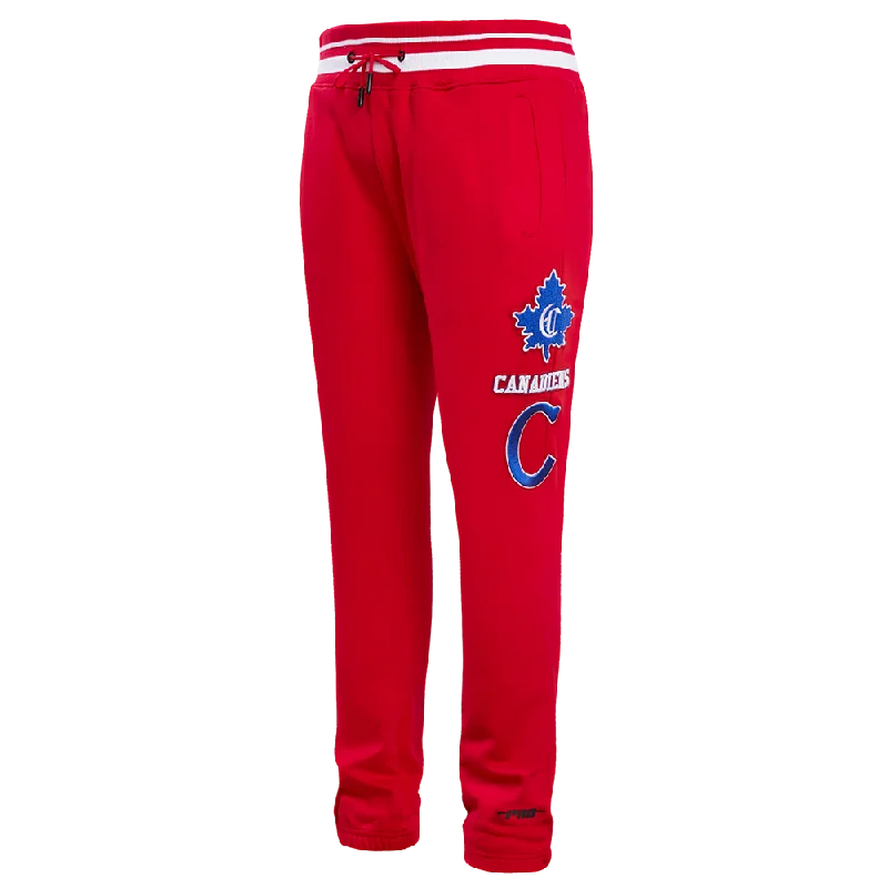 NHL MONTREAL CANADIENS RETRO CLASSIC MEN'S SWEATPANT (RED)