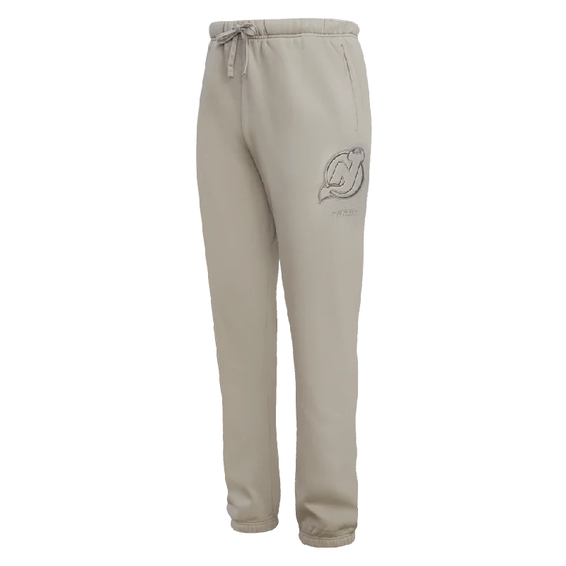 NHL NEW JERSEY DEVILS NEUTRAL MEN'S SWEATPANT (TAUPE)