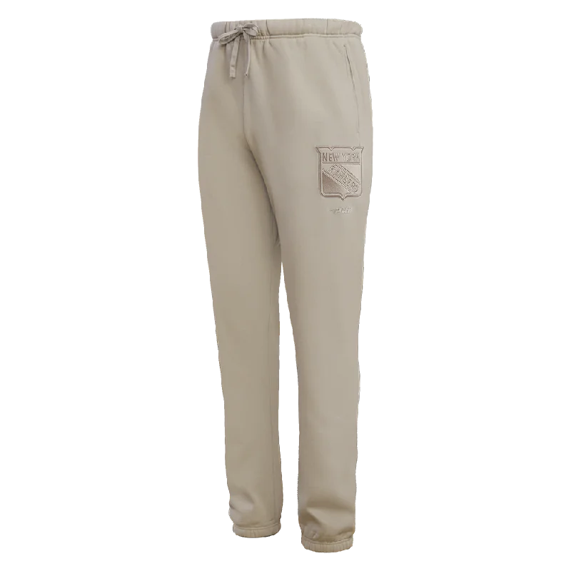 NHL NEW YORK RANGERS NEUTRAL FLC SWEATPANT (TAUPE)