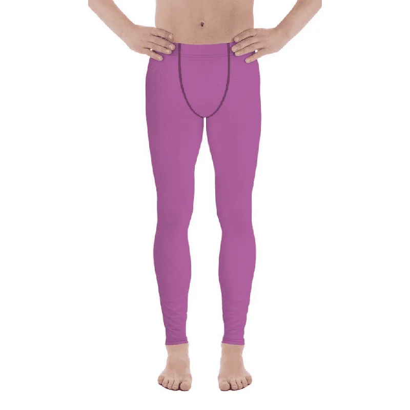 Mulberry Purple Men's Leggings